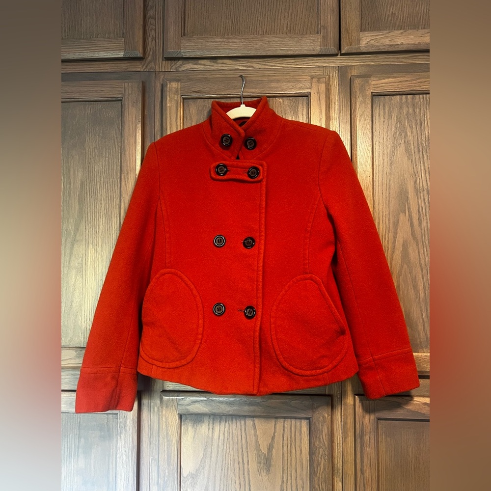 Giacca Vibrant Orange Coat